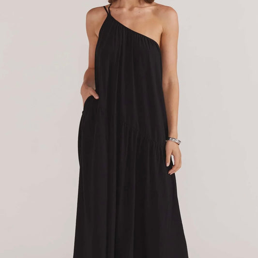 Eva One Shoulder Maxi dress