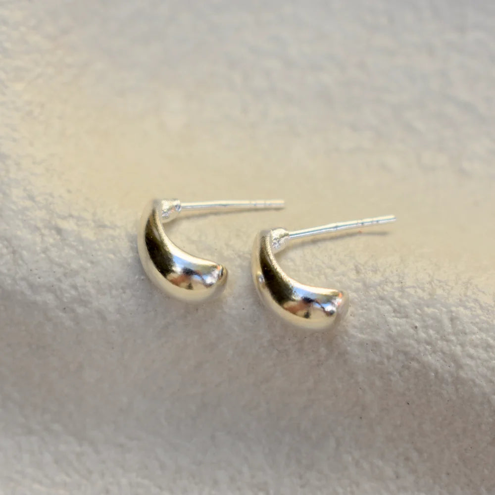 Drop Studs Silver