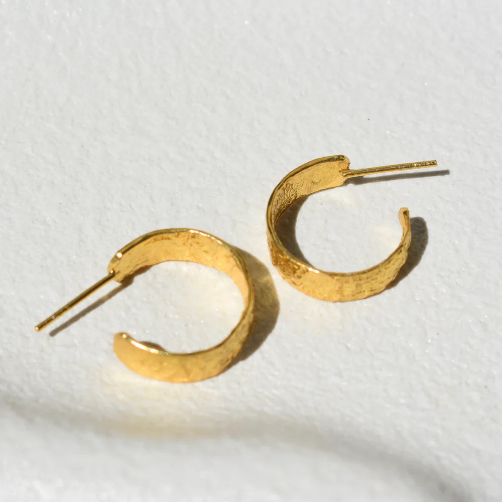 Carrie Hoops Gold