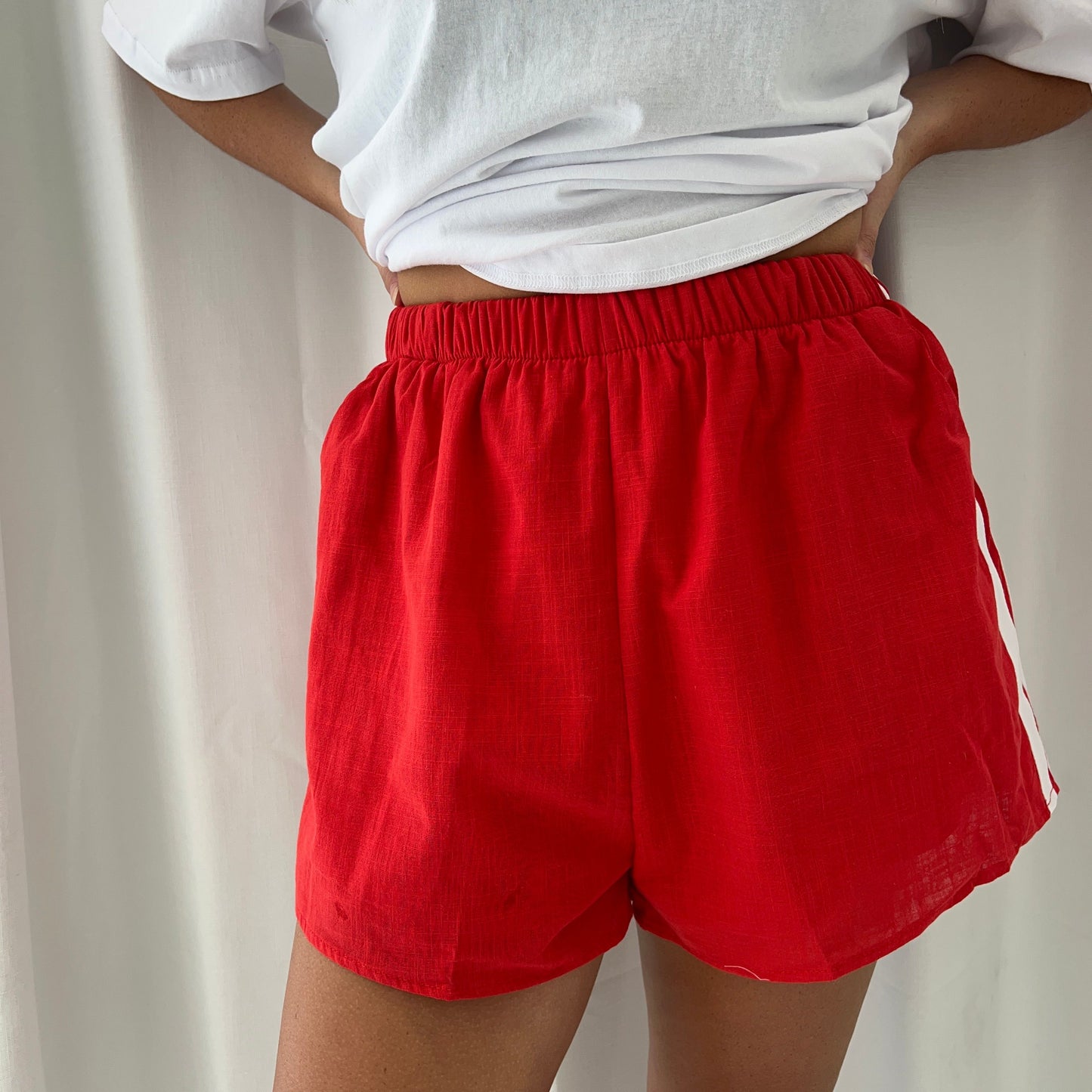 Racer Shorts - Red