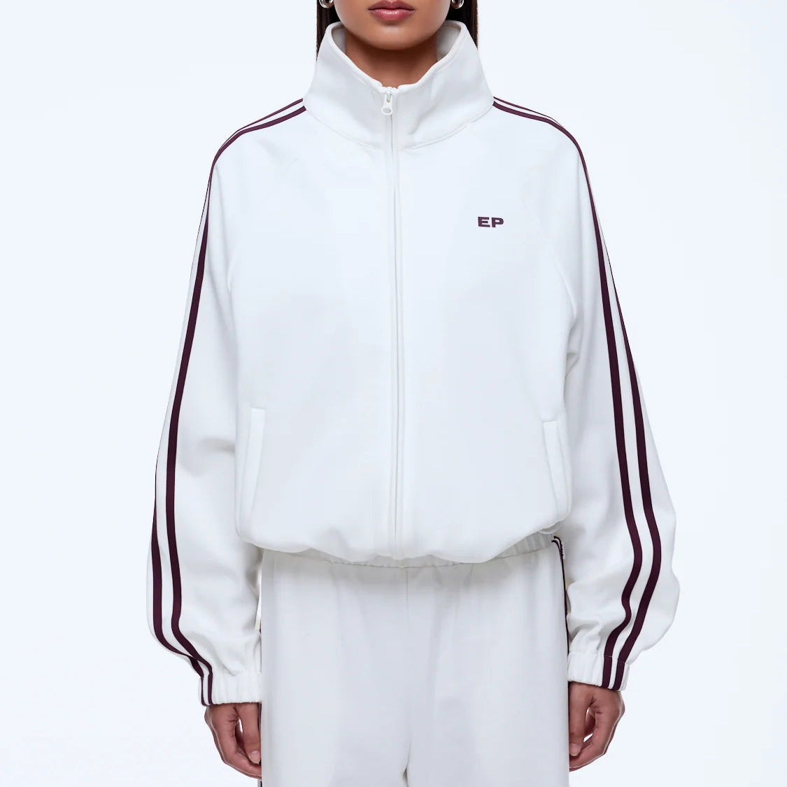 Valentina Jersey Zip Through
