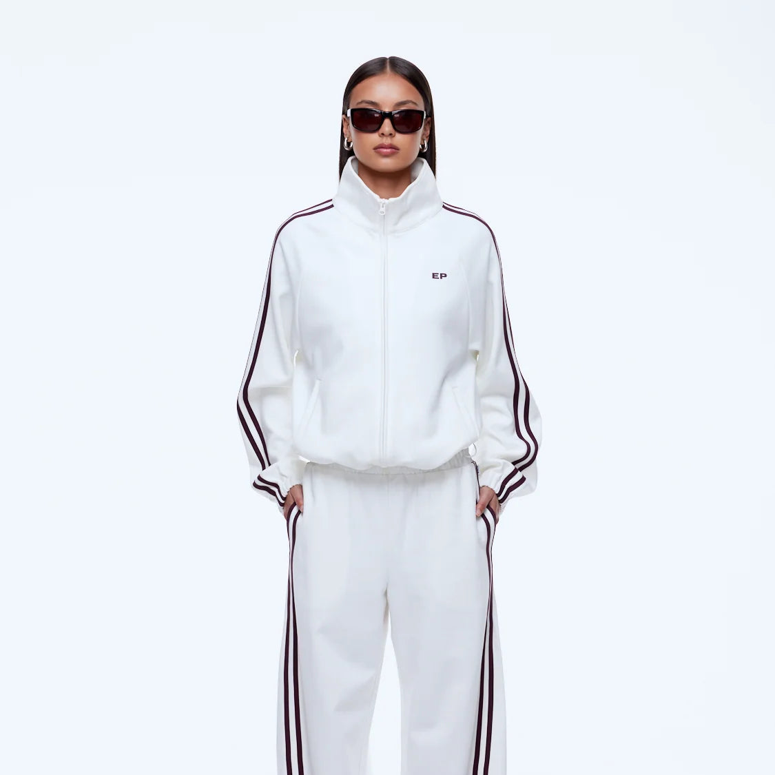 Valentina Jersey Zip Through