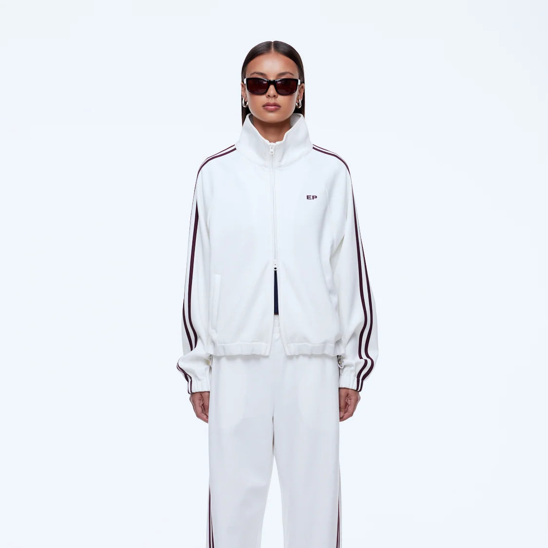 Valentina Jersey Zip Through