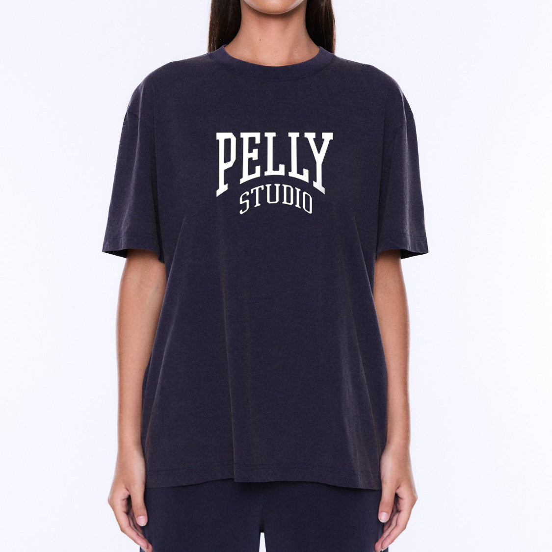 Sophia Relaxed Tee - Washed Navy
