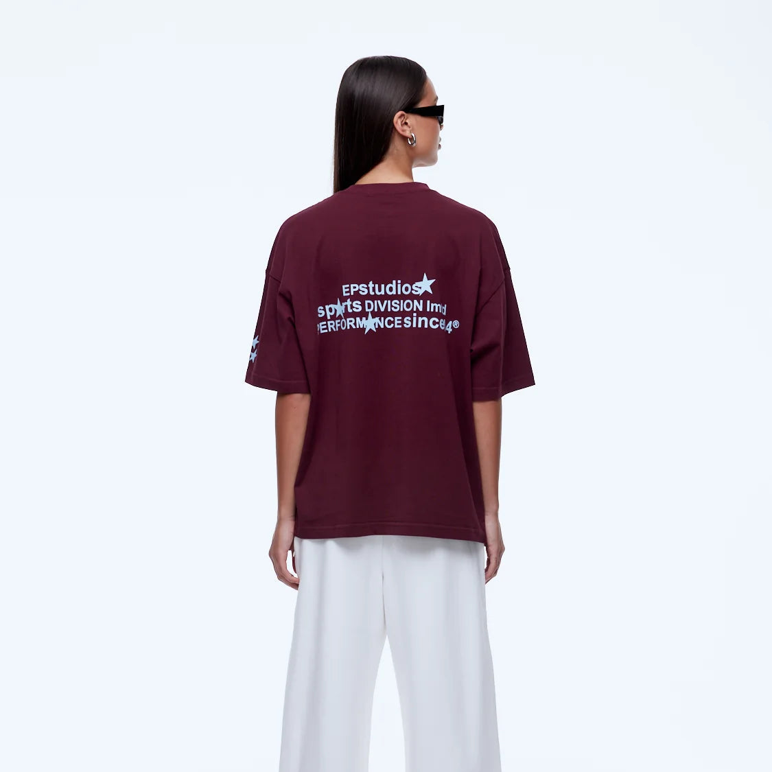 Maeve Relaxed Tee - Plum