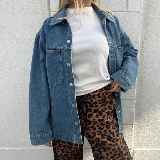 Denim Shacket