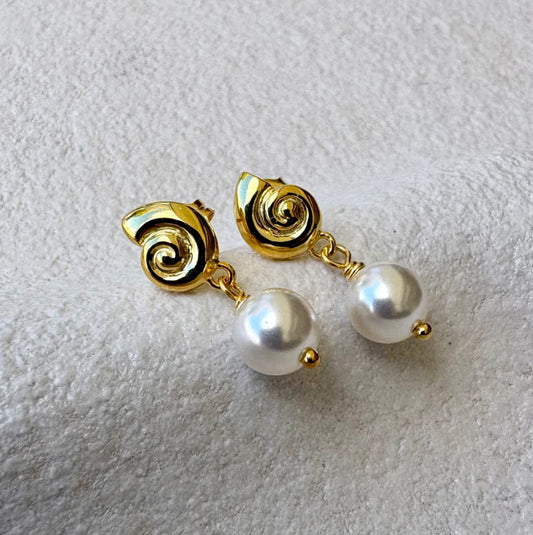 Spiral Earrings - Gold
