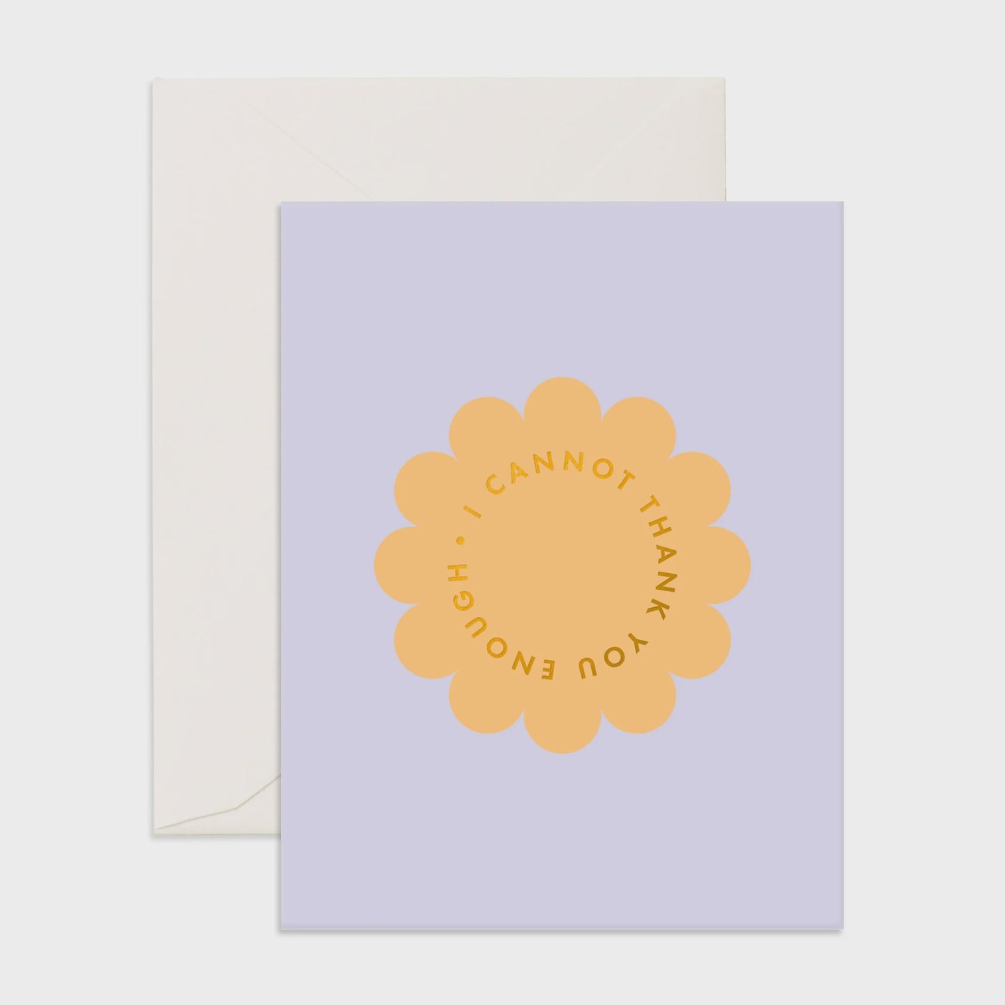 Greeting Card - Thank you Enough Petal