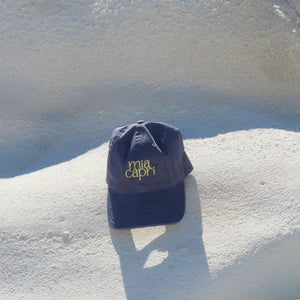 Embroidered Cap - Blue