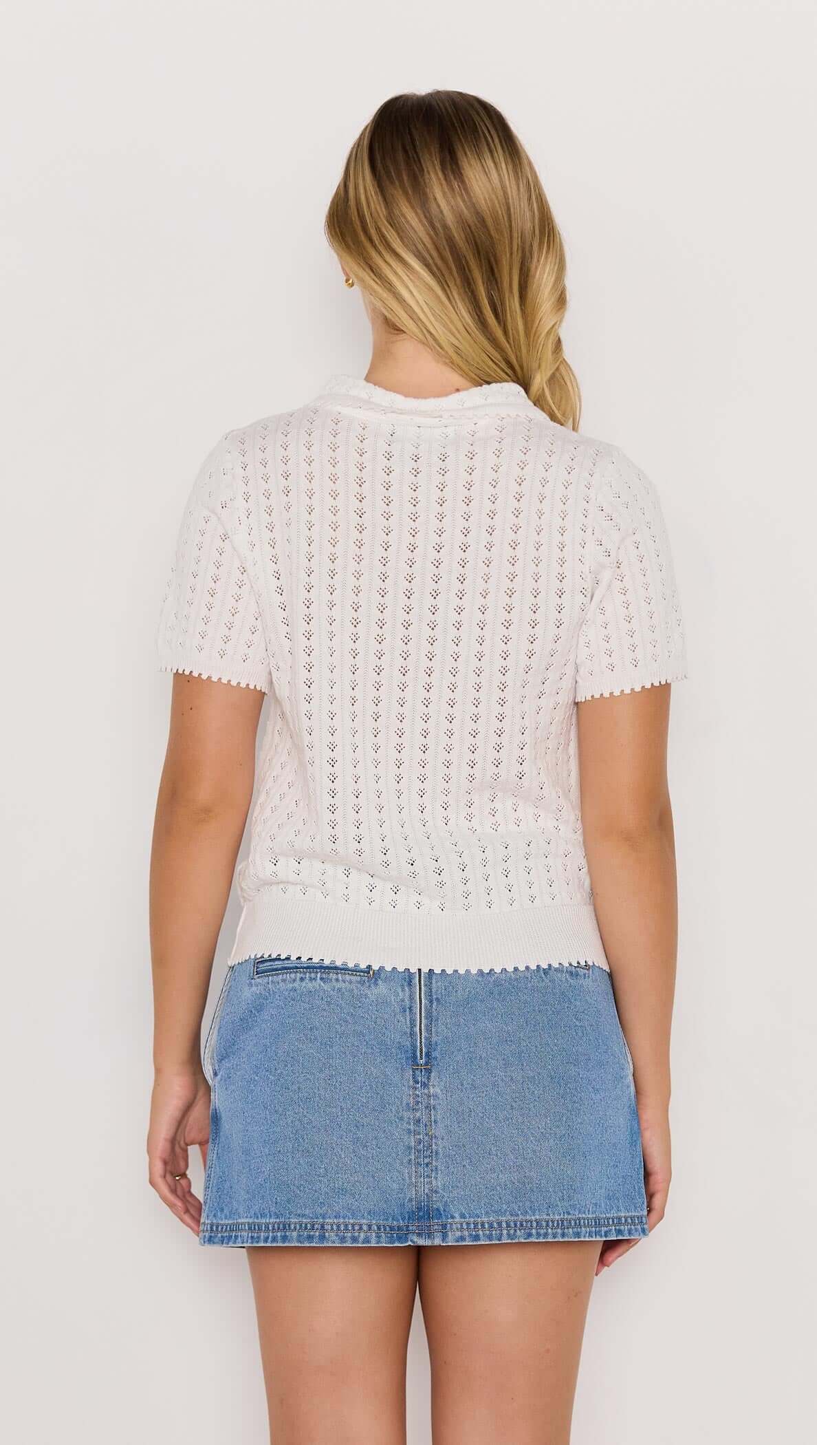 Lila Knit Tee