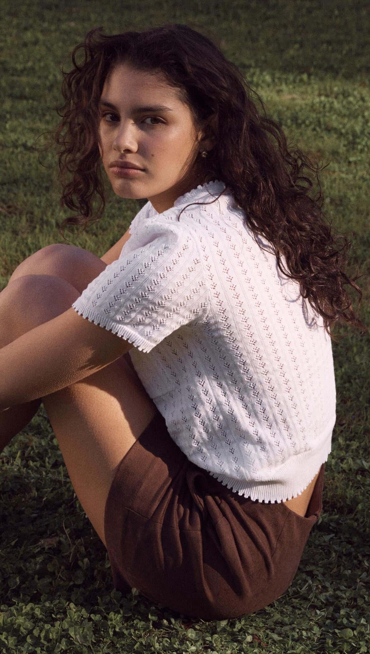 Lila Knit Tee