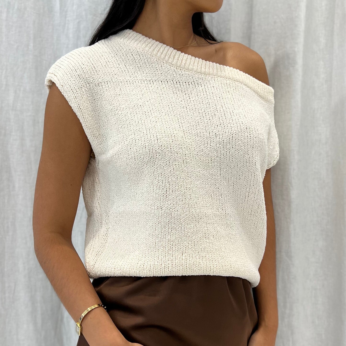 Spring Bloom Knit - Cream