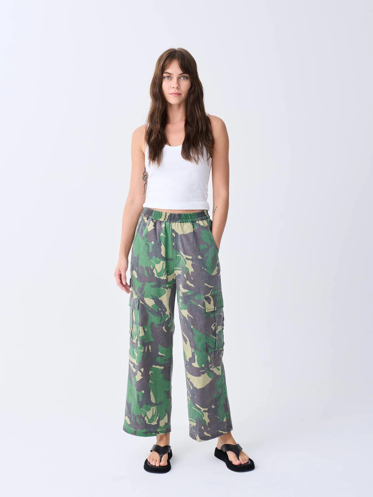 Cargo Pant - Wash Army