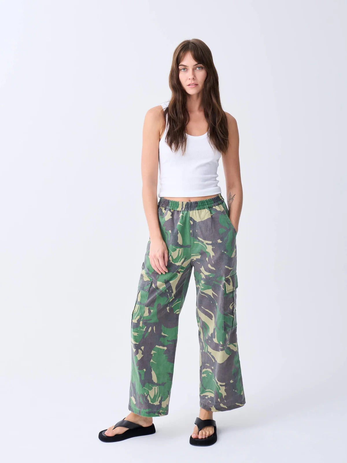 Cargo Pant - Wash Army