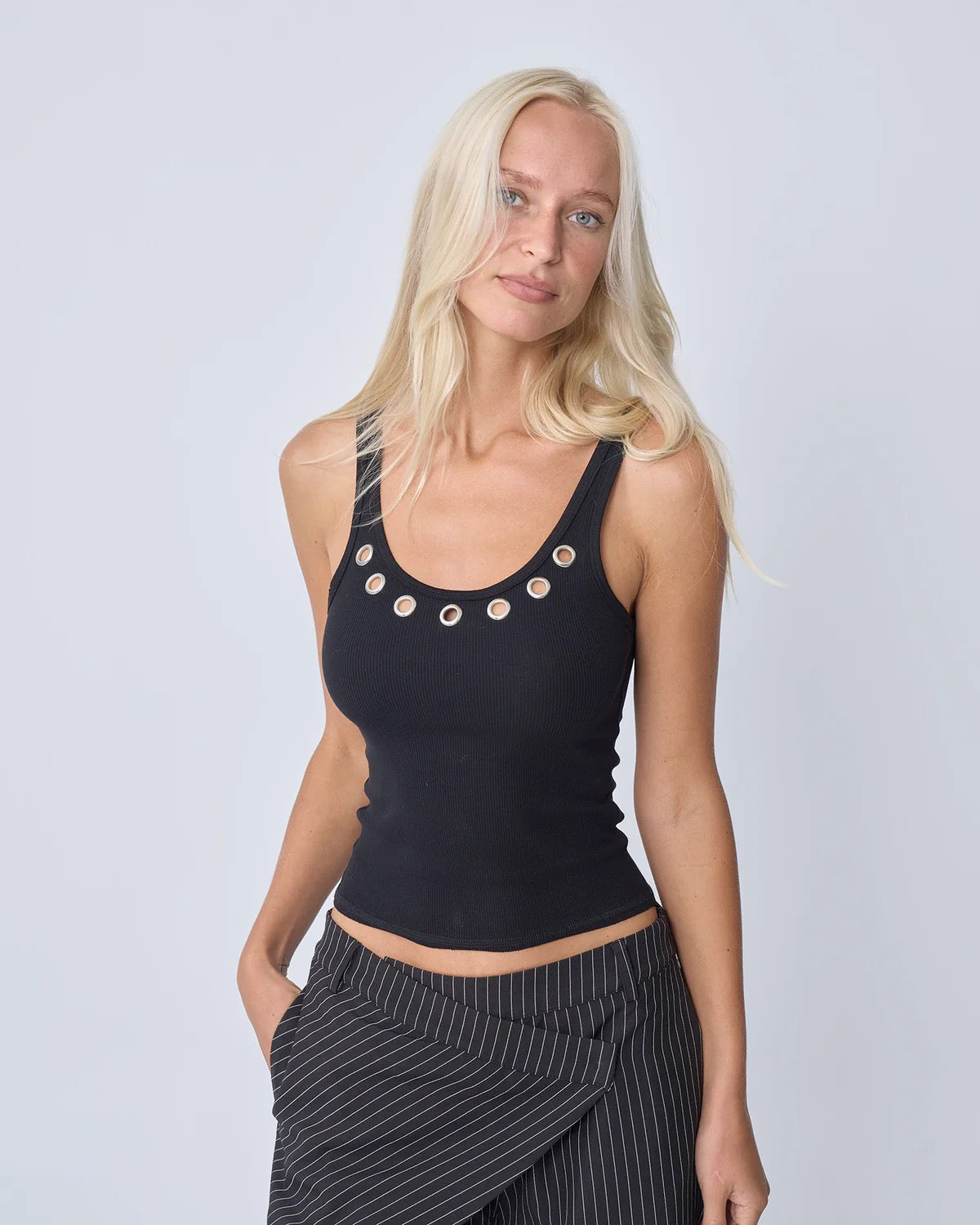 Eyelet Singlet