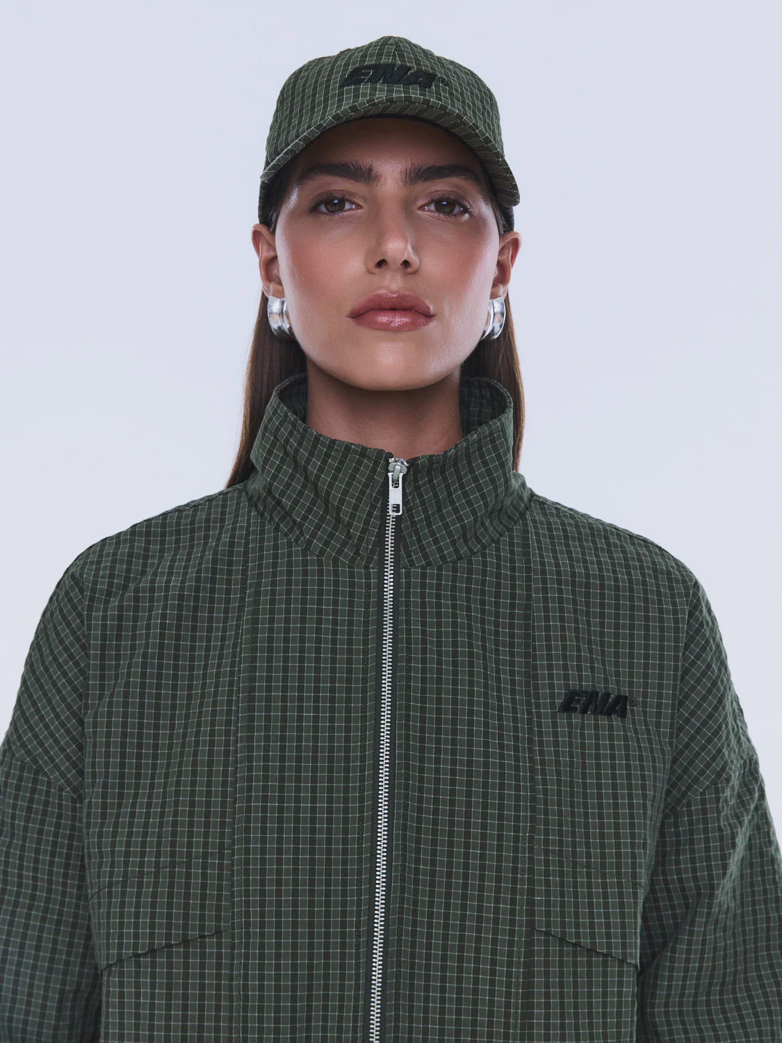 Fallon Check Cap
