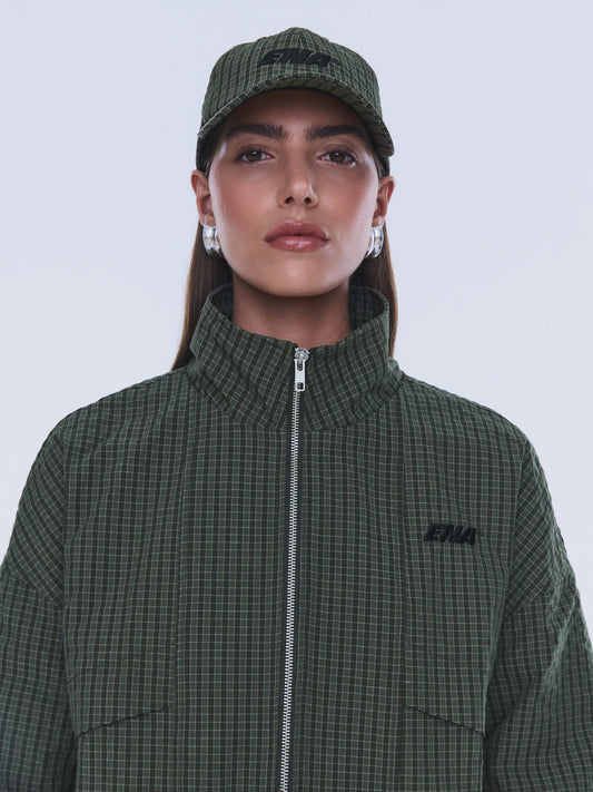 Fallon Check Cap
