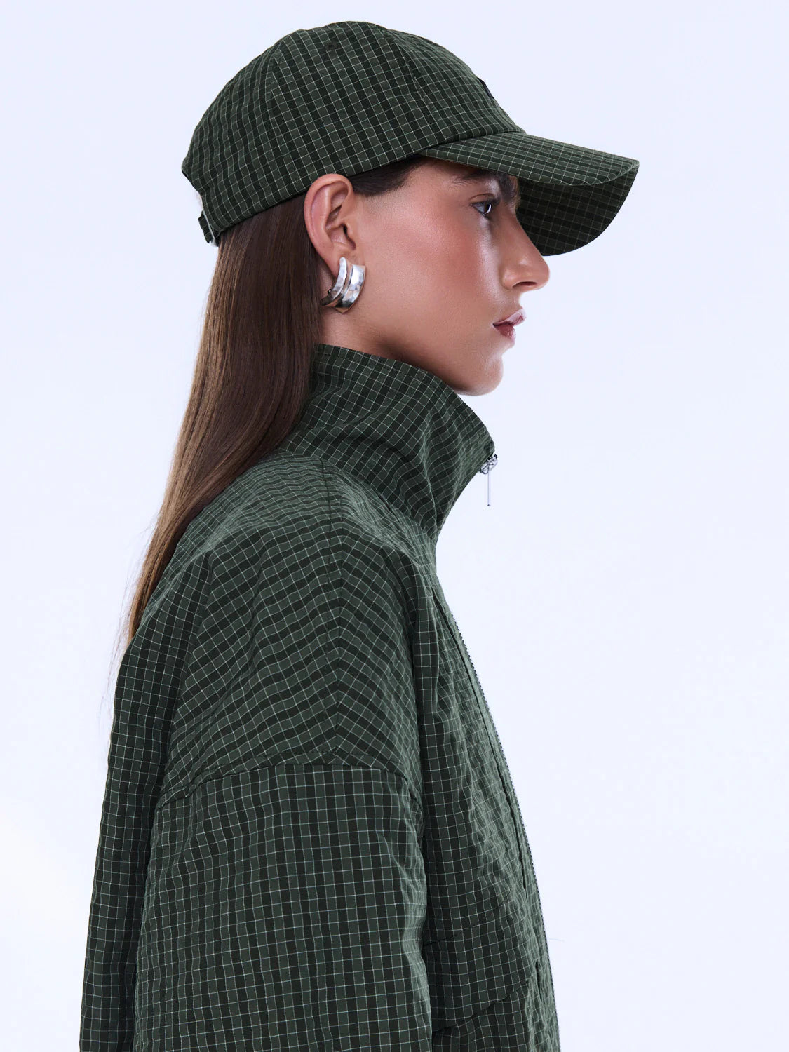 Fallon Check Cap