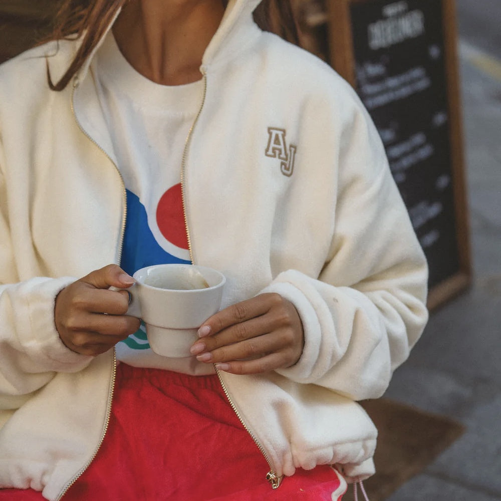 Coconut Sherpa Jacket