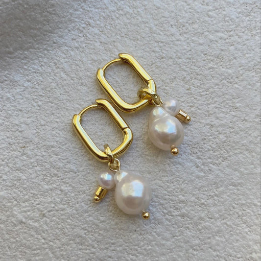 Zali 2.0 Earrings Gold