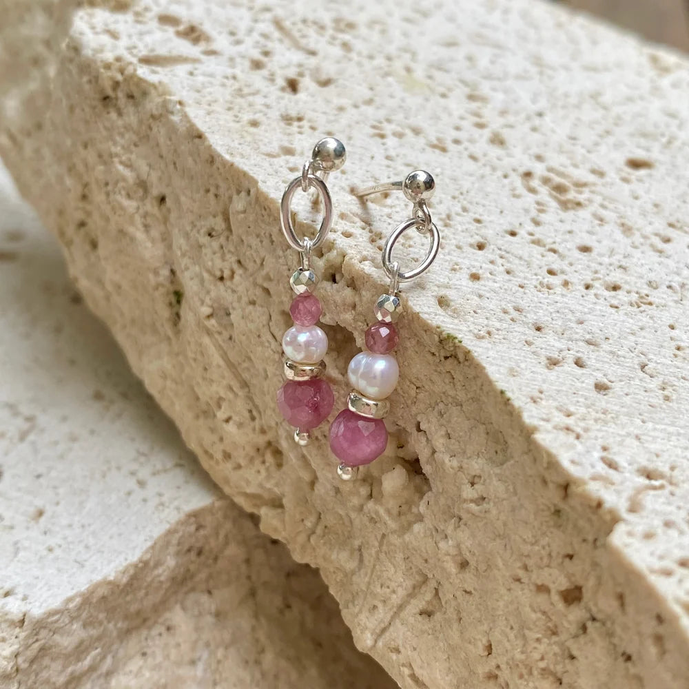 Spritz Earrings - Pink