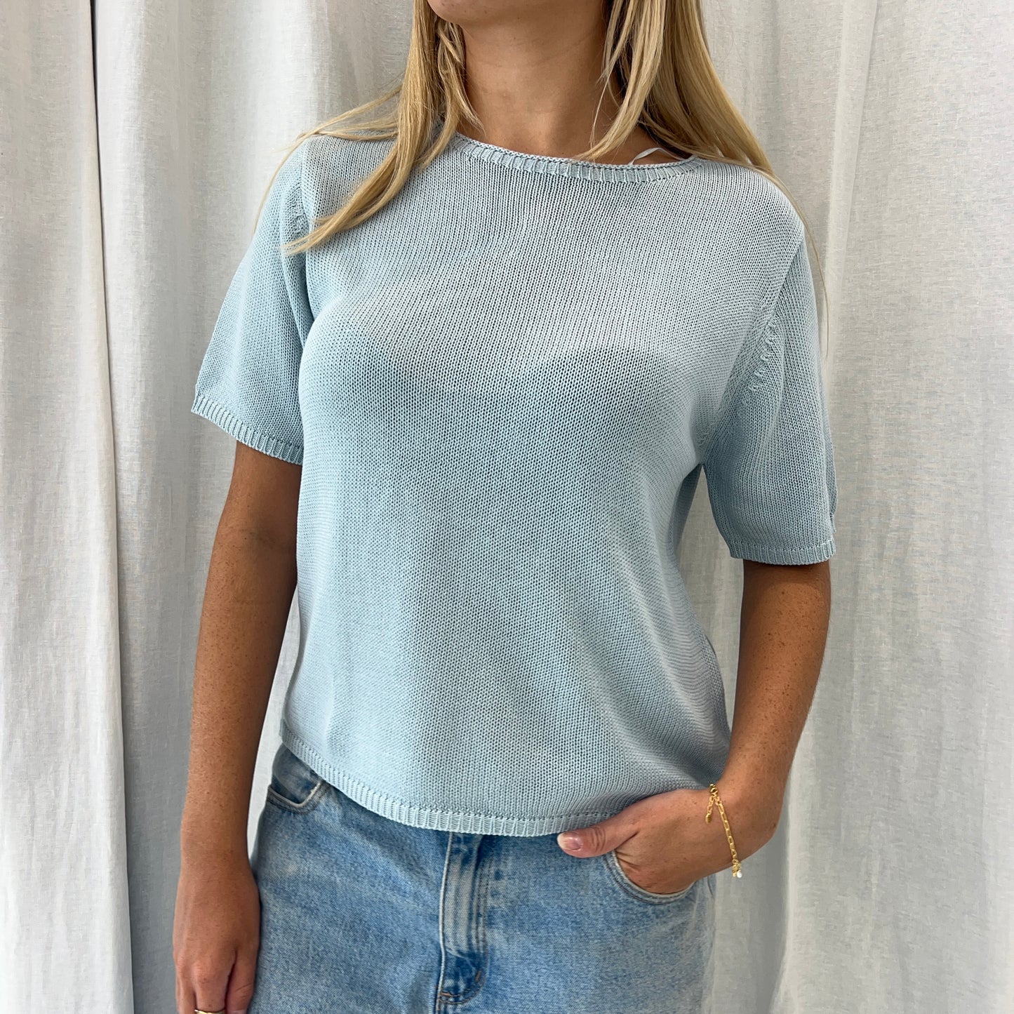 Summer Tee - Pale Blue