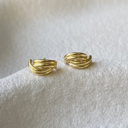 Fia Studs Gold