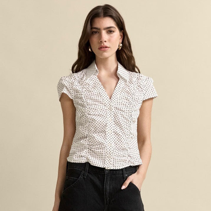 Amarissa Polka Dot Shirt