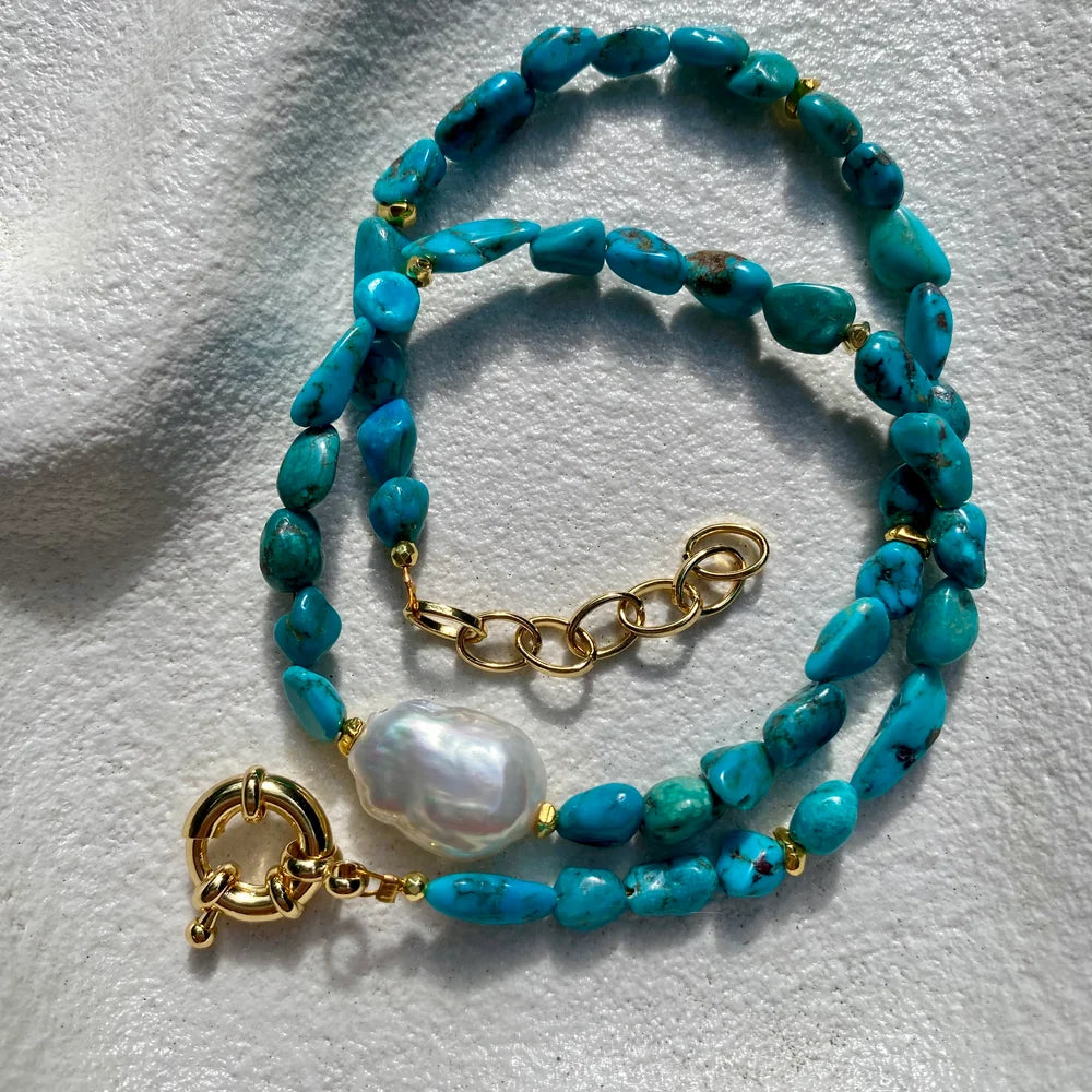 Martine Turquoise Necklace