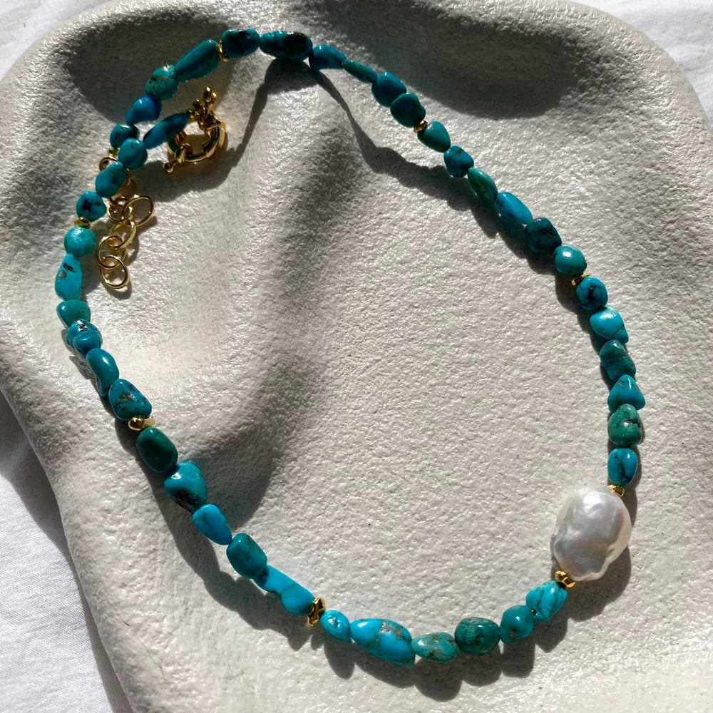 Martine Turquoise Necklace