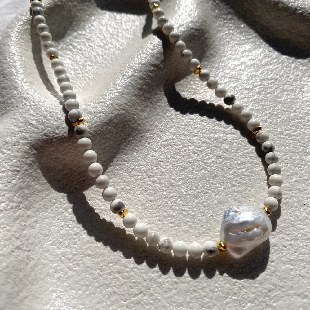 Martine White Necklace