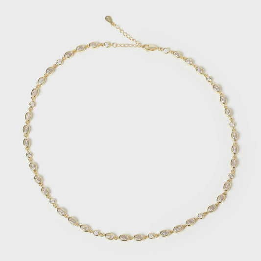 Isadora Gold Necklace - Stone