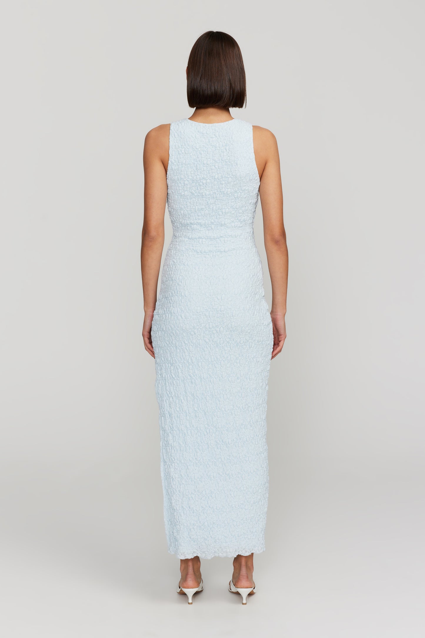 Leeroy Midi Dress - Baby Blue