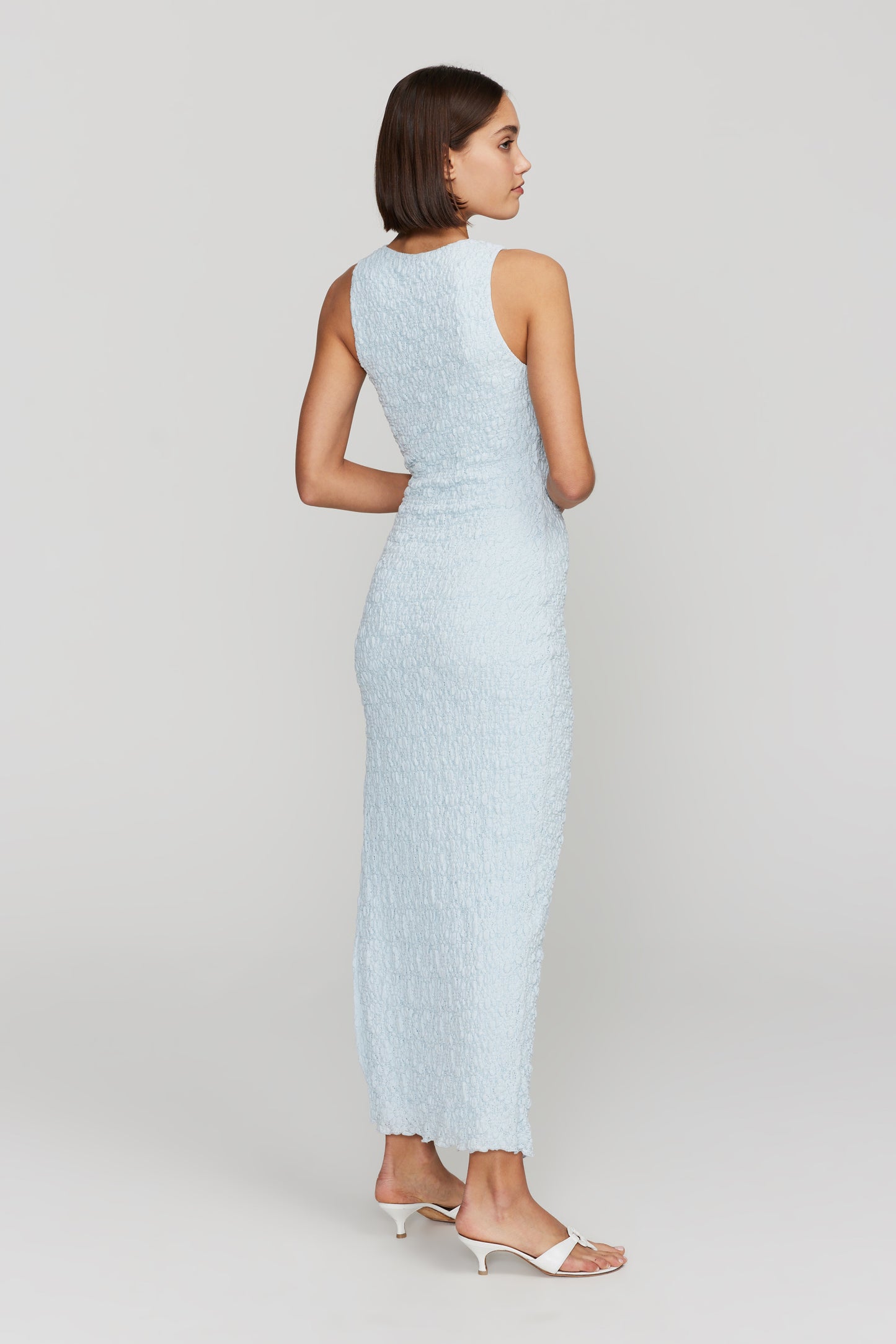 Leeroy Midi Dress - Baby Blue