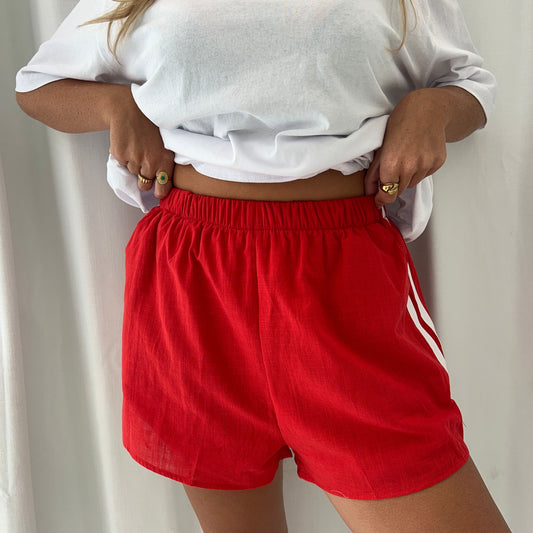 Racer Shorts - Red