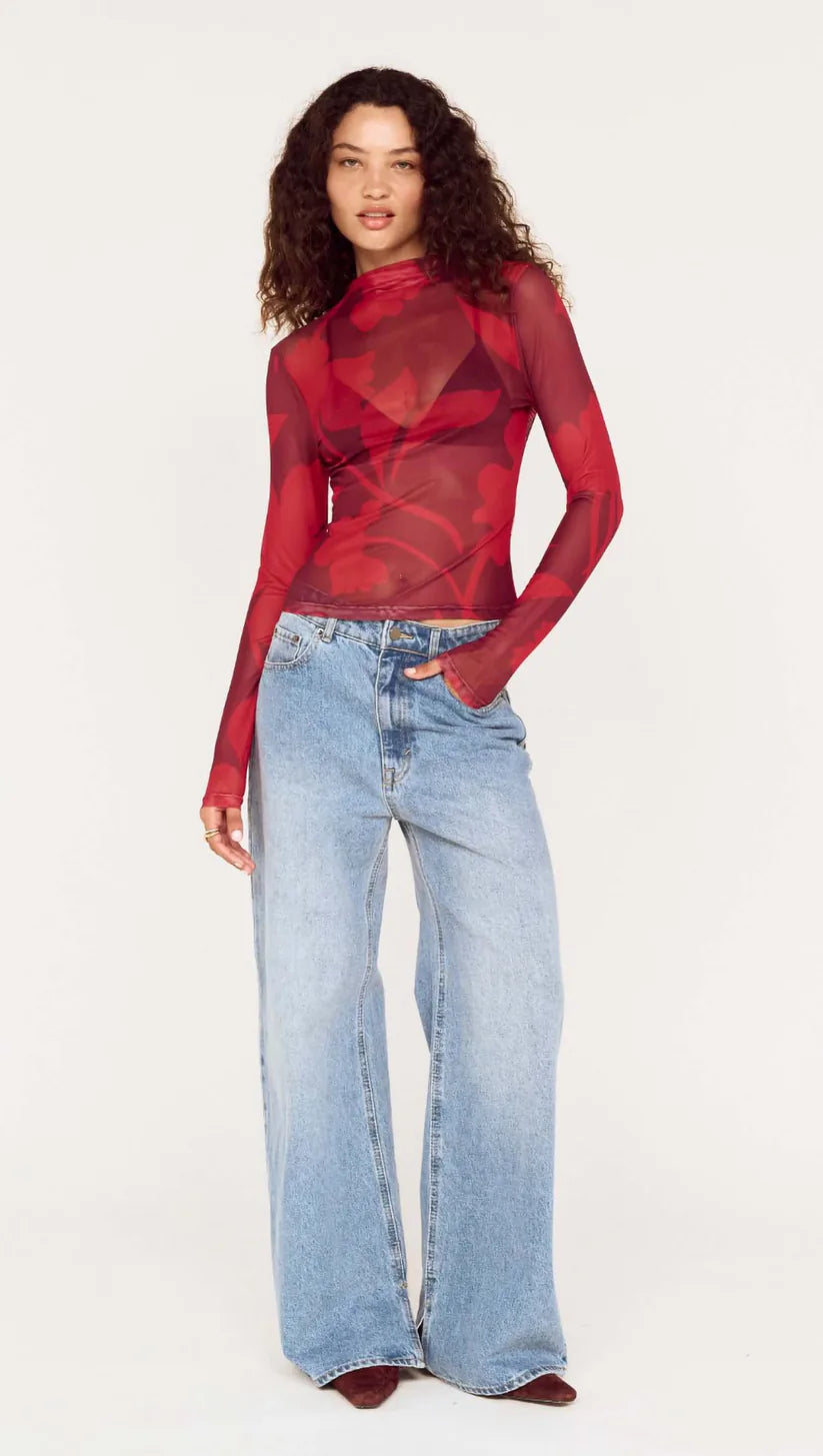 Airi Mesh Top
