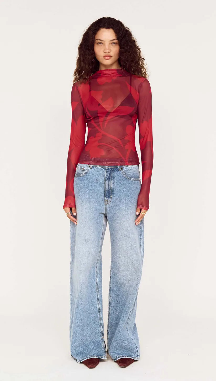 Airi Mesh Top