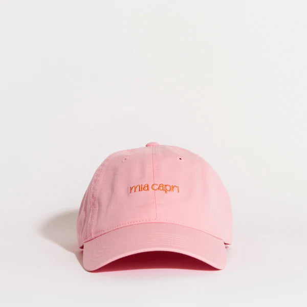 Embroidered Cap - Pink