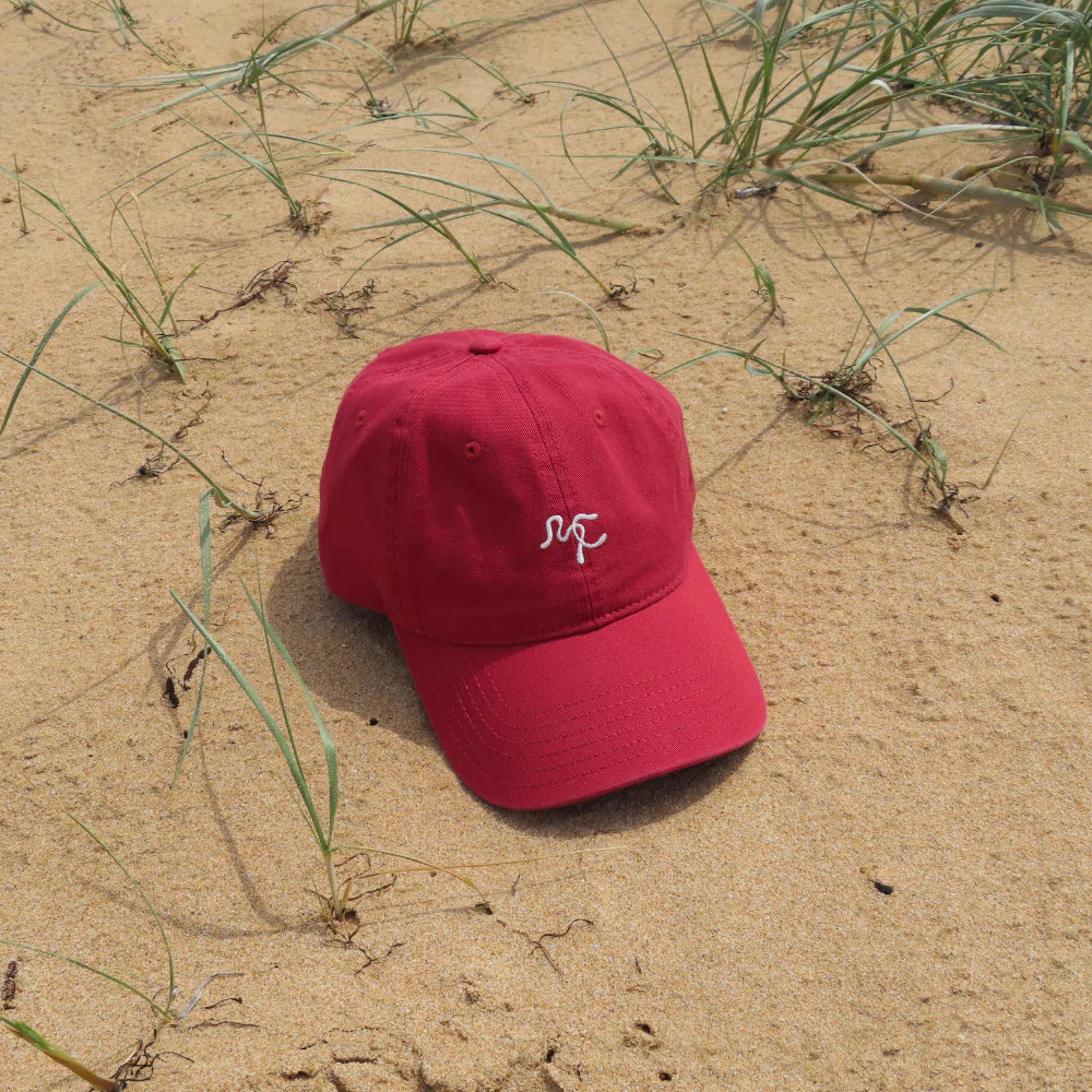 Embroidered Cap - Red