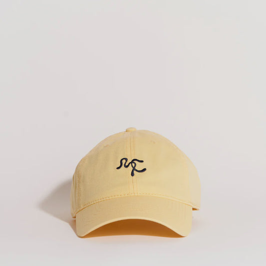 Embroidered Cap - Yellow