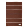 Between The Lines Tea Towel II - Mocha