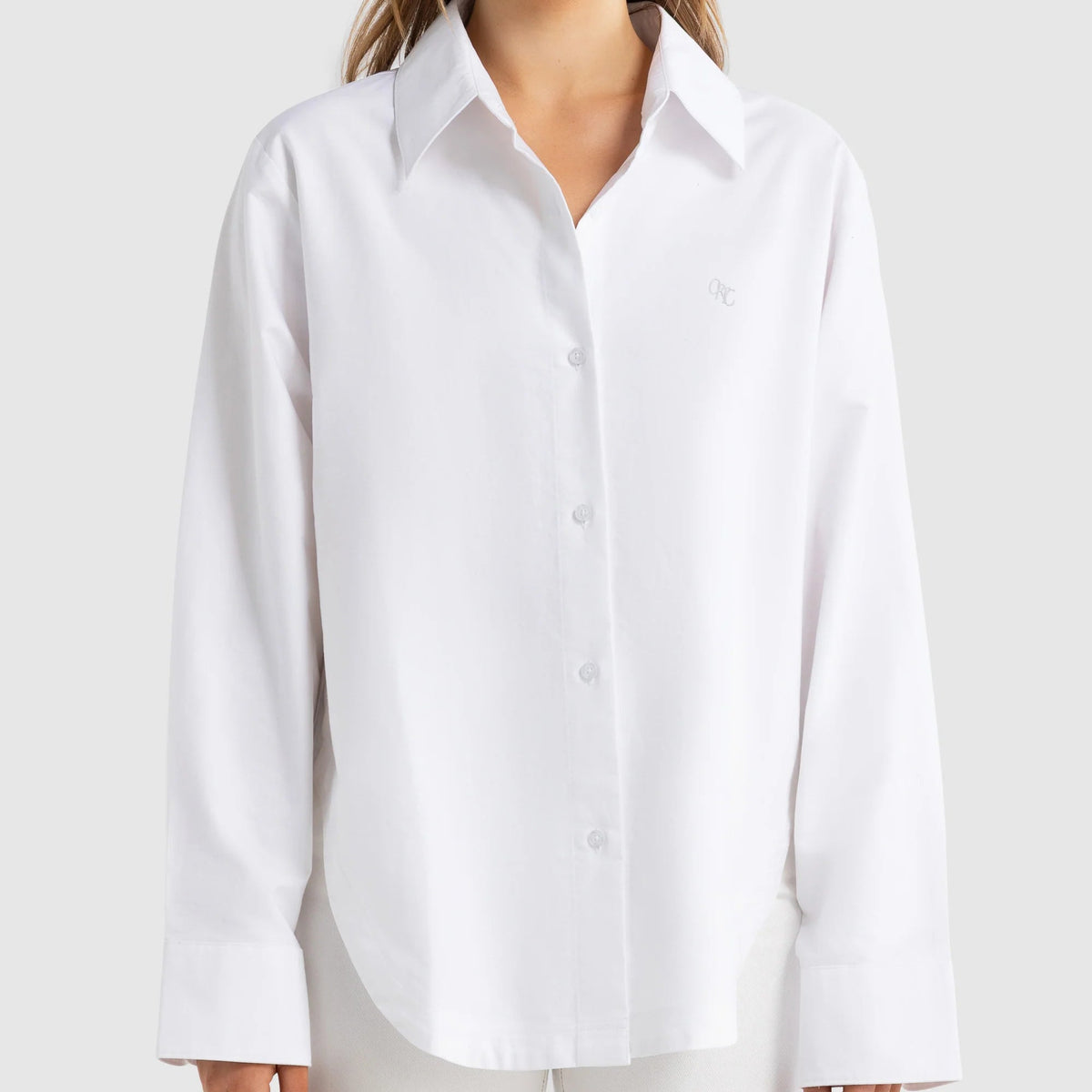 Adelaide Oxford Shirt - White
