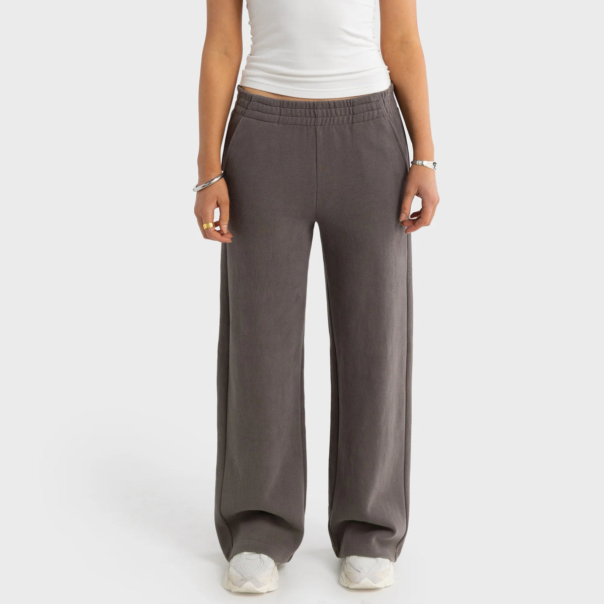 Ava Wide Leg Pants - Espresso