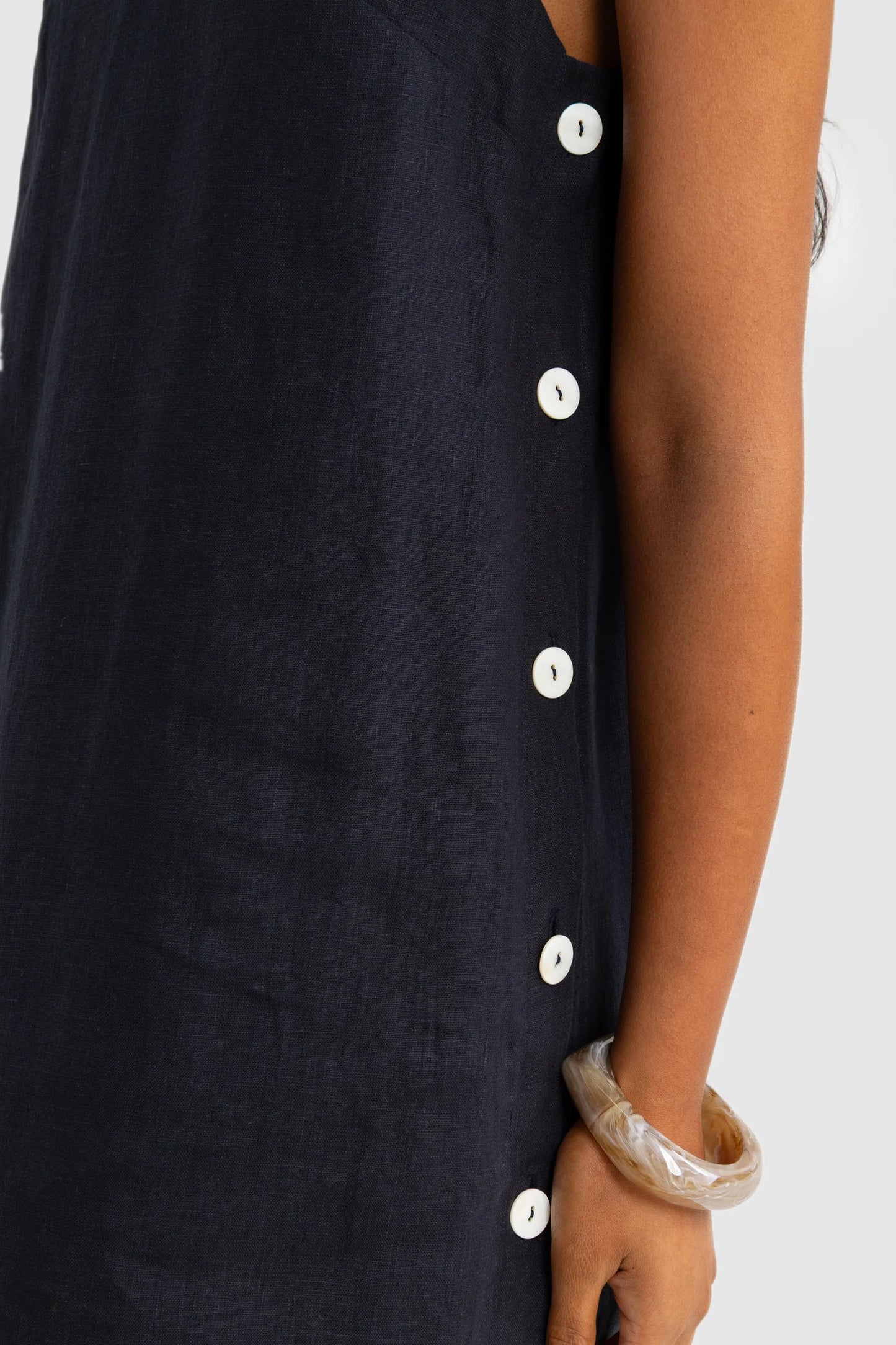 Jolie Linen Mini Dress