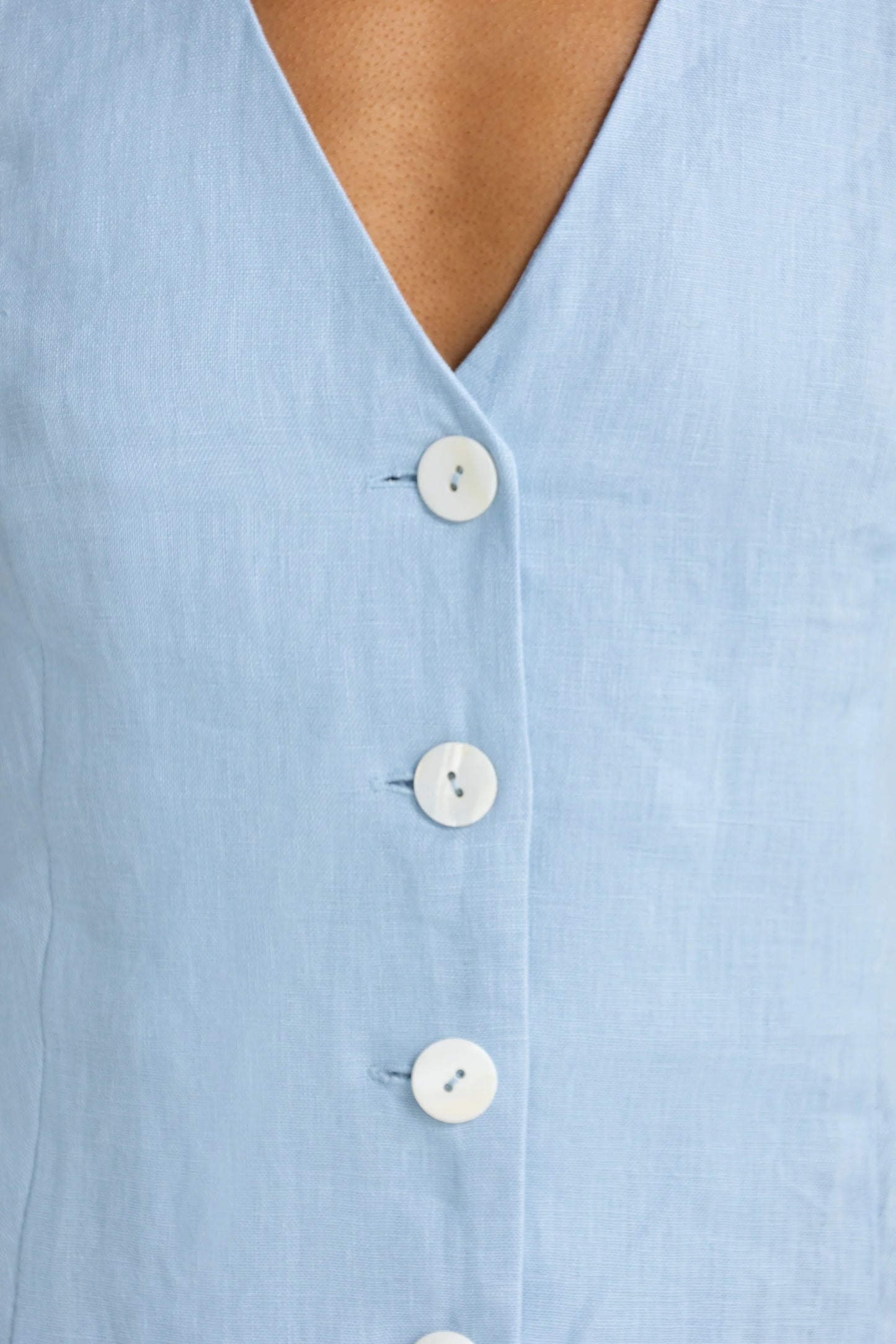 Koda Linen Mini Dress