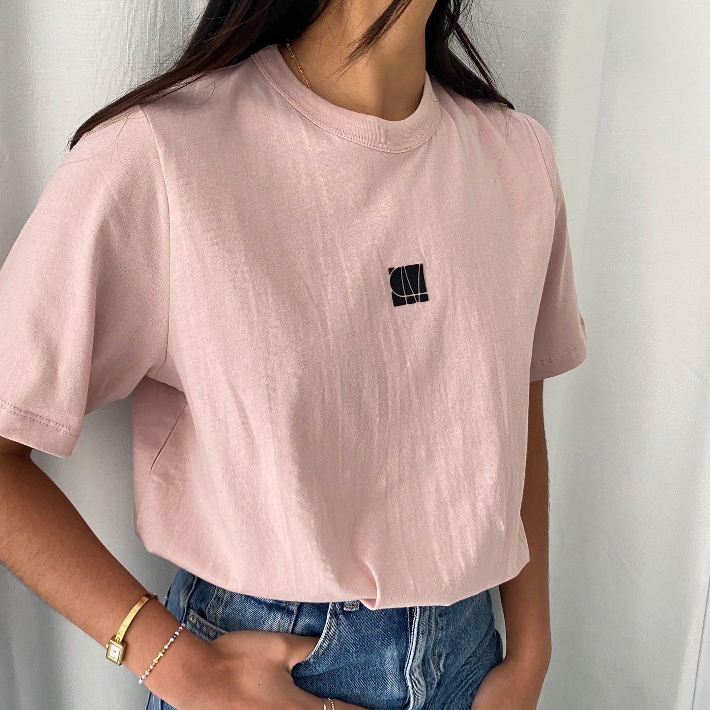 Whitley Tee - Dusty Rose