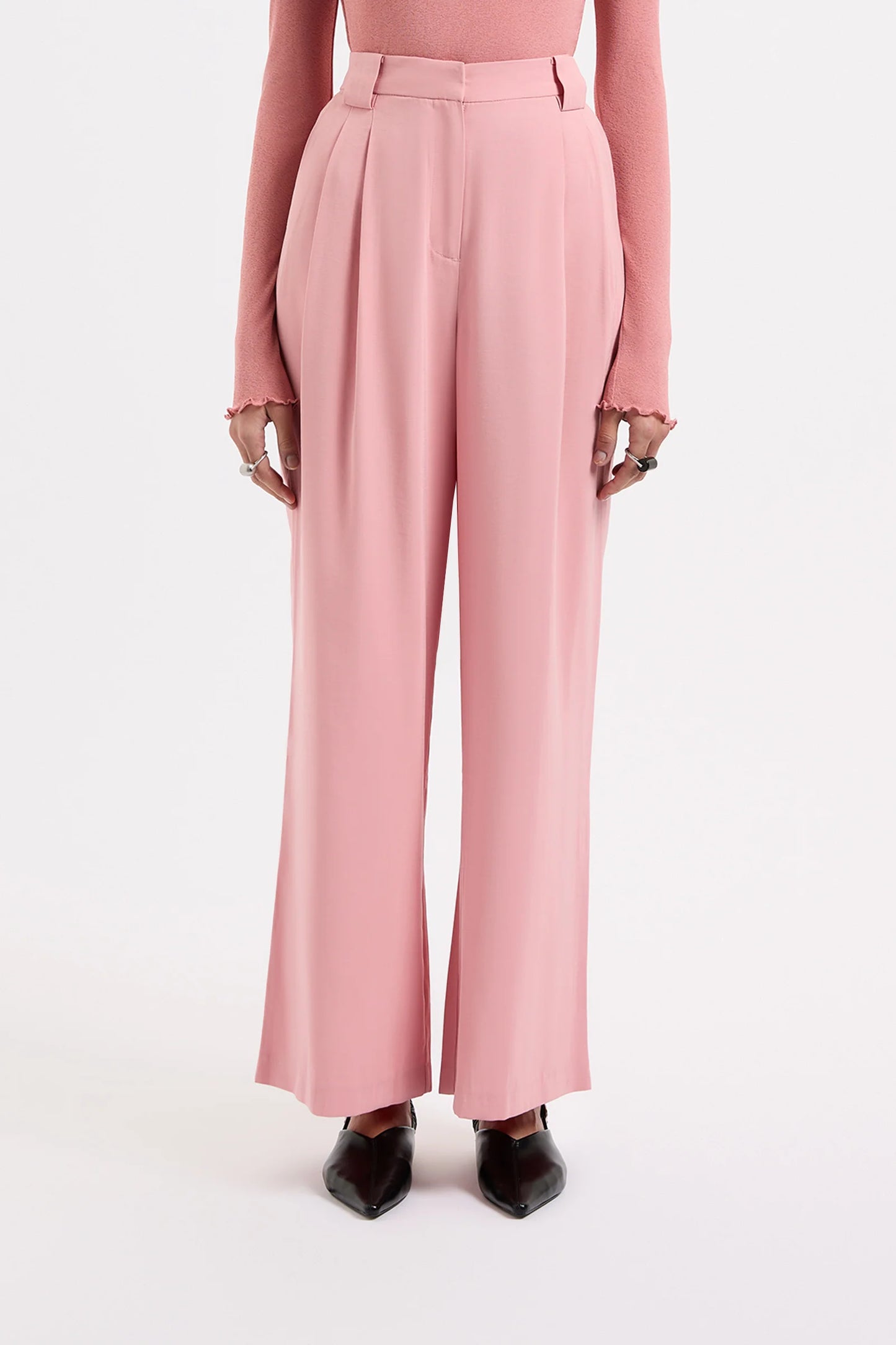 Petra Tailored Pant - Peony