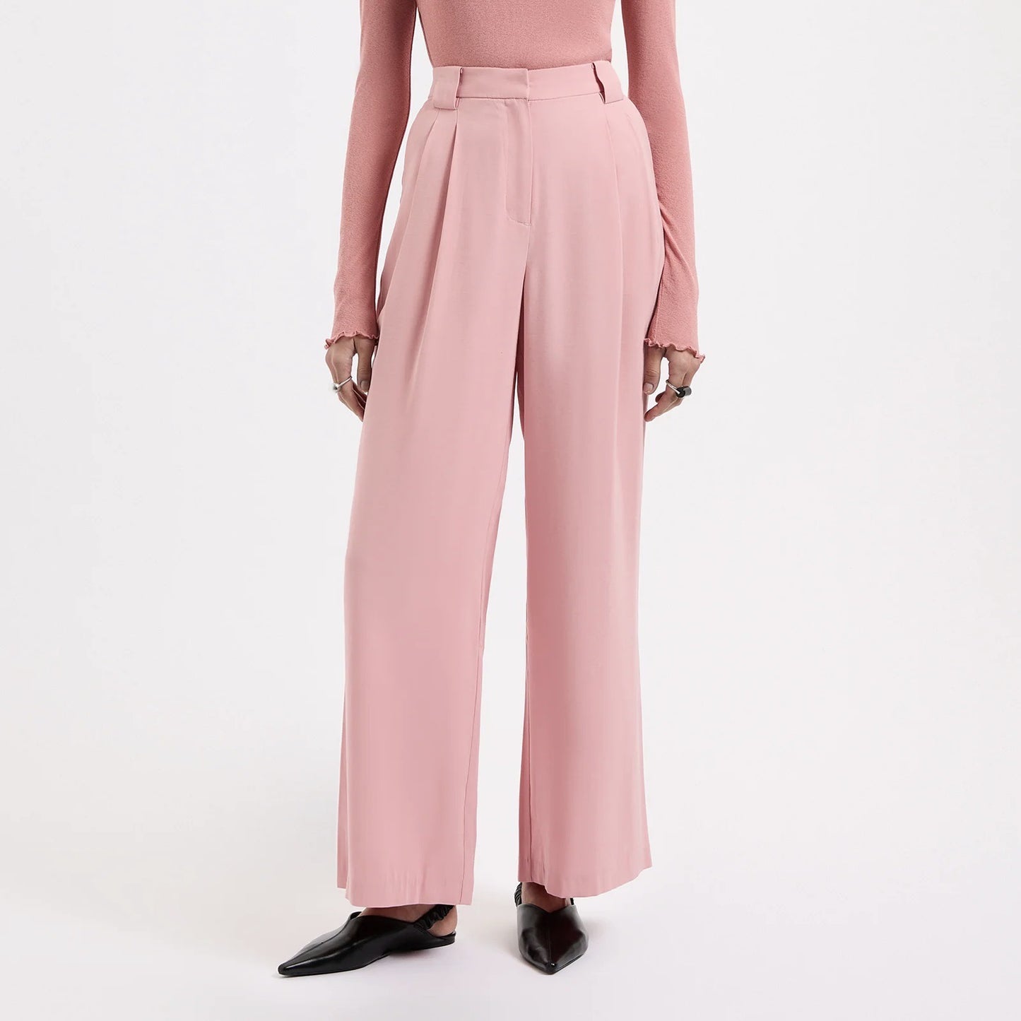 Petra Tailored Pant - Peony