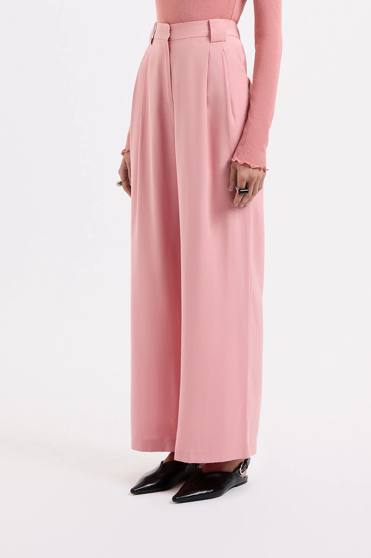 Petra Tailored Pant - Peony