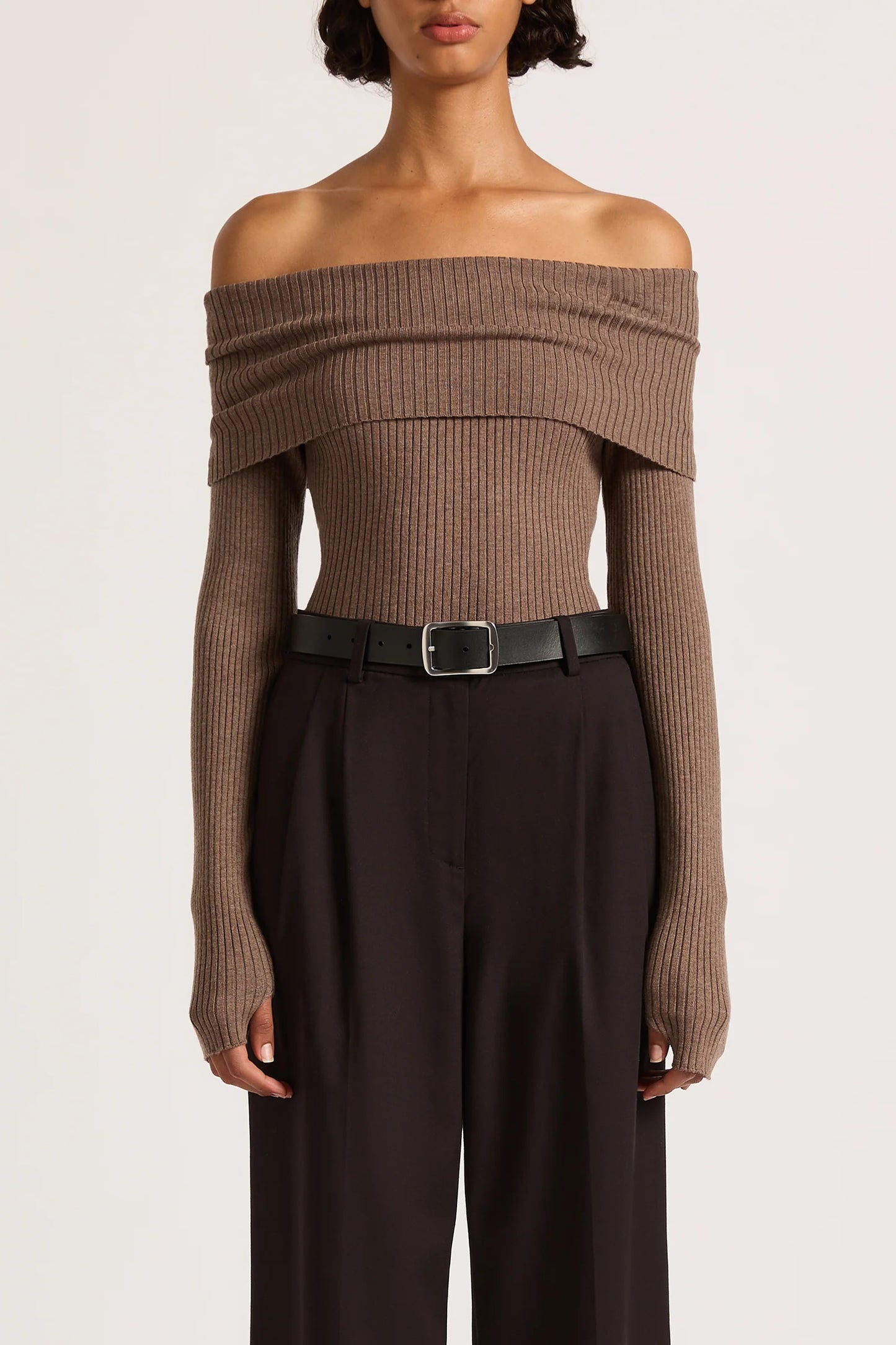 Krishna Off Shoulder - Mocha